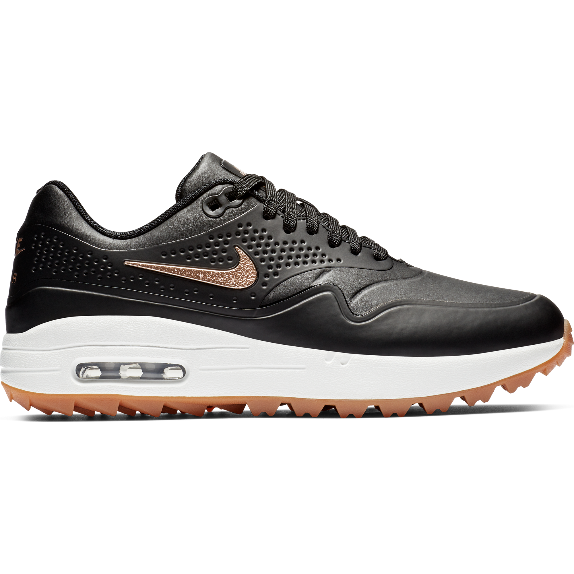 Nike shoes black hot sale and rose gold